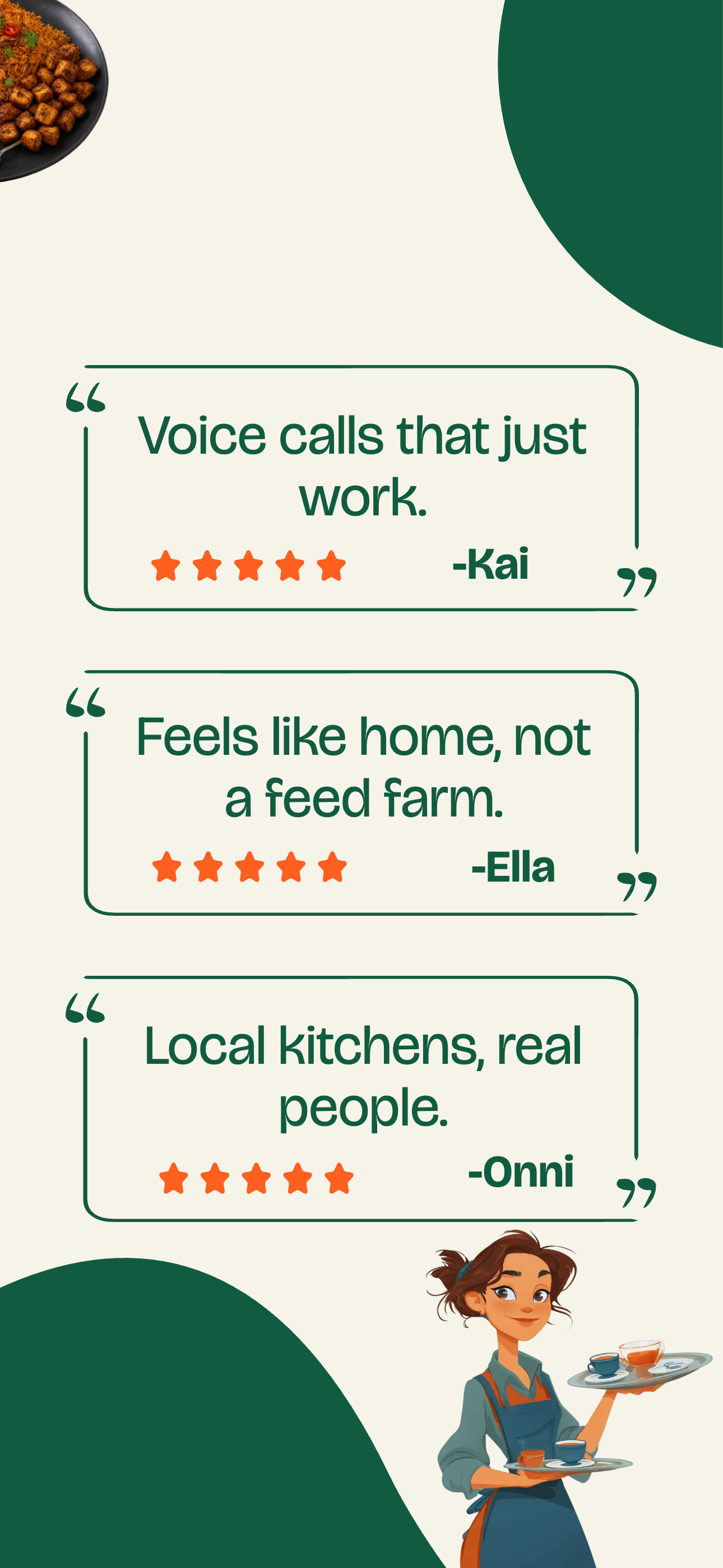 Audio calls